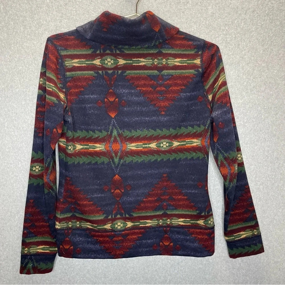 LRL Ralph Lauren Southwestern Equestrian Sweatshirt Blazer Jacket - Picture 4 of 4